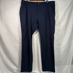 Hi-Tec Mens‎ 38x34 Outdoor Hiking Pants Walking Travel Navy Blue